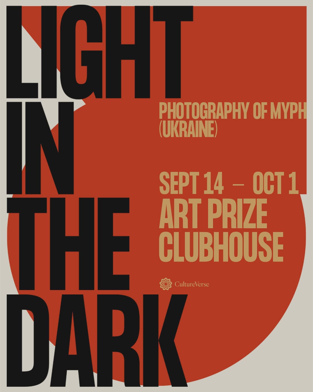 CultureVerse presents MYPH - Light in the Dark - Photography of MYPH (Ukraine)